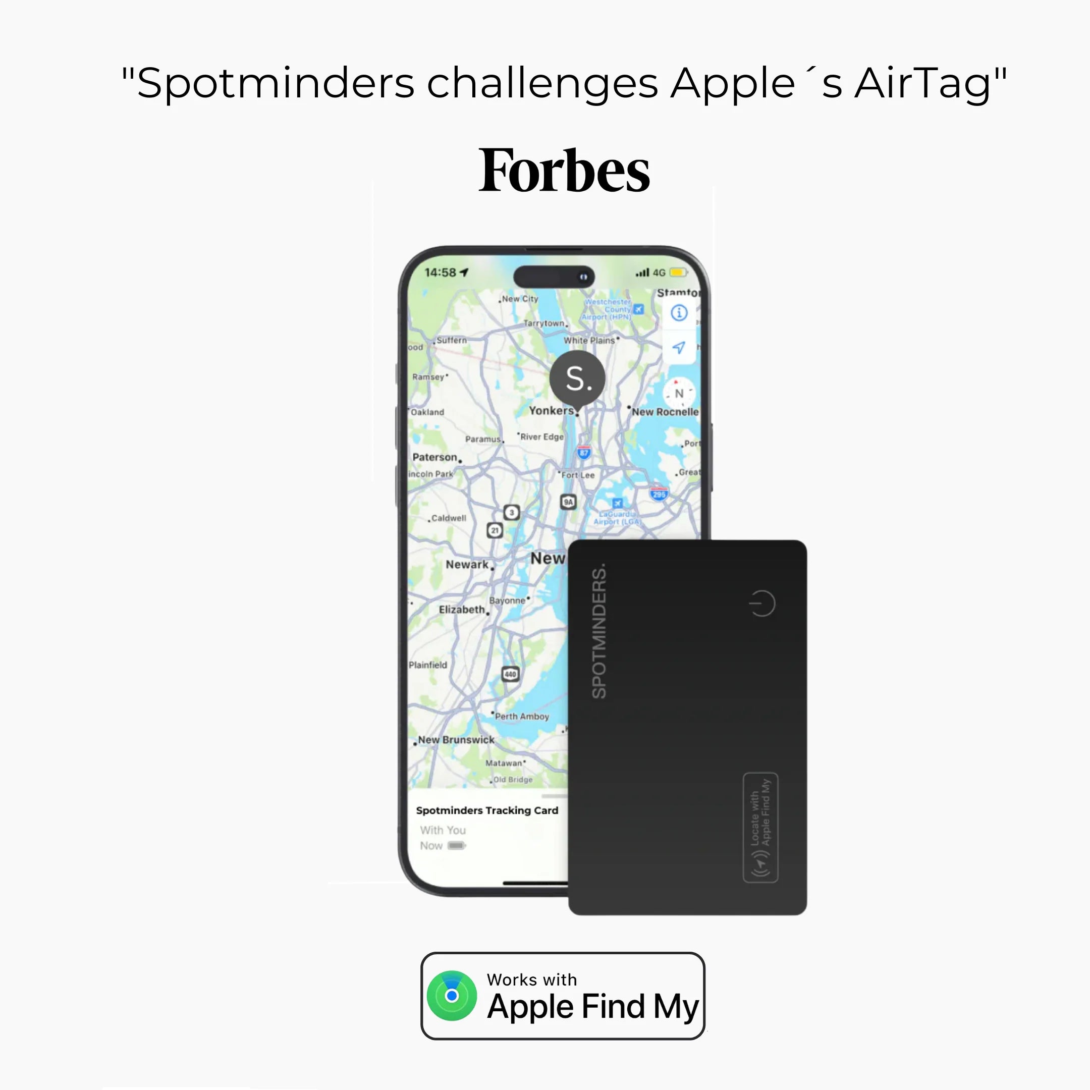 SpotMinders Tracking Card